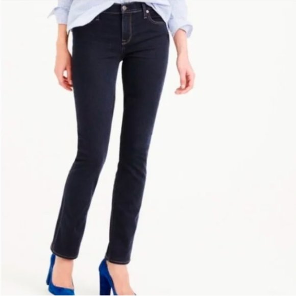 J. Crew Matchstick Jeans in Dark Wash, Regular Length - Picture 1 of 6